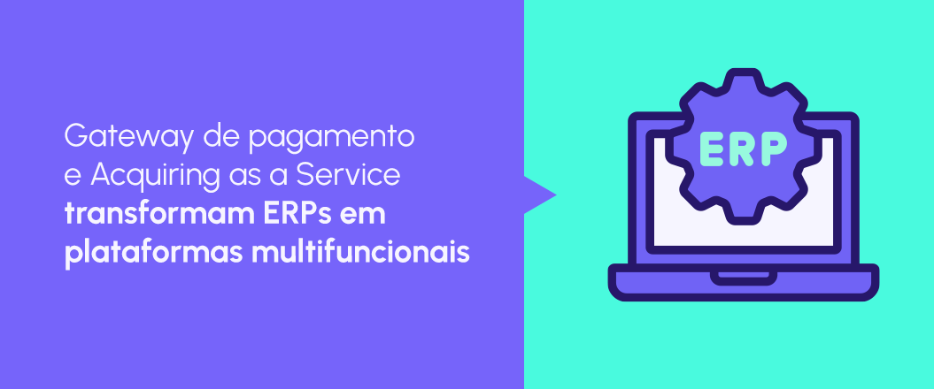 Gateway de pagamento para ERP